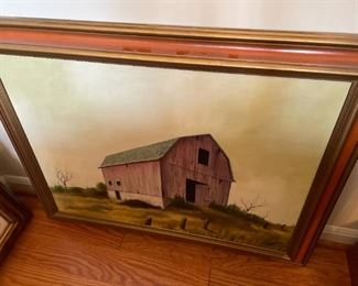 . . . love this barn oil