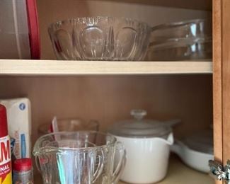 . . . more glassware