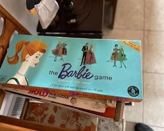 . . .a vintage Barbie game