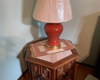 . . . a nice lamp table and lamp