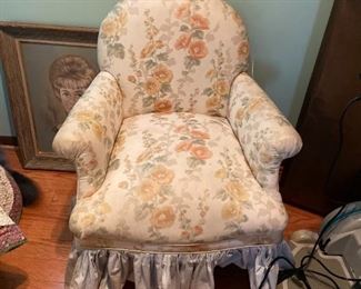 . . . an accent chair