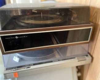 . . . two turn tables