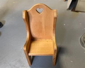 . . . tiny chair