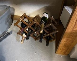 . . . wine rack and wine!
