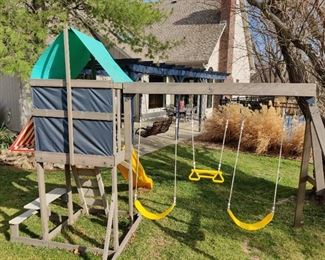 Children’s Backyard Play & Swing Set
PLEASE NOTE: This item is available for pre-sale    
