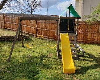 Children’s Backyard Play & Swing Set
PLEASE NOTE: This item is available for pre-sale    
