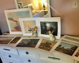 This bedroom set is by Henredon Furniture