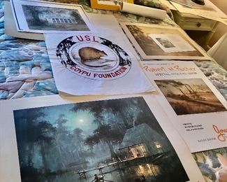 Plenty of Robert Rucker signed prints