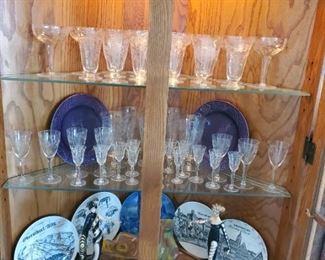 Beautiful Collection of Cambridge Rosepoint Elegant Depression Glass