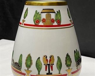 La Maison de Cartier Limoges 1986 Panther Vase