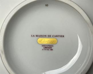 La Maison de Cartier Limoges 1986 Panther Vase