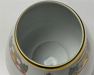 La Maison de Cartier Limoges 1986 Panther Vase