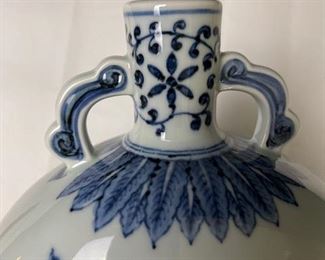 FF Japan - Blue and White China Dish and Vase