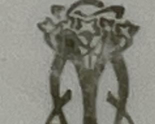 3 Villenauxe Limoges Porcelain Cigar/Cigarette Dishes