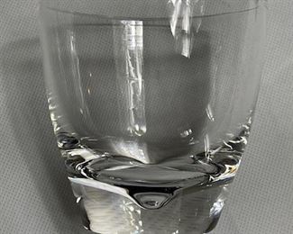 12 Steuben 1940's Old Fashioned Tumblers - Approx. 3.25" tall
