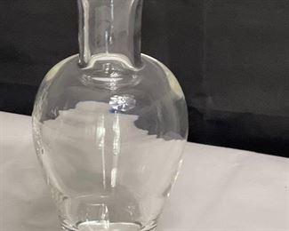 1 Steuben Glass Decanter - Approx 8.5" tall.