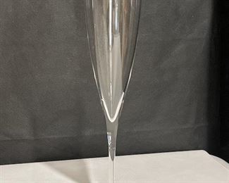 Baccarat - Set of 6 Champagne glasses/flutes - Dom Perignon (9.25" tall)