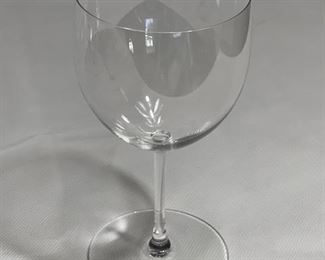 Baccarat - Set of 6 small red wine glasses - Brummel (5.75" tall)