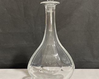 Lalique Carafe and Shot Glass