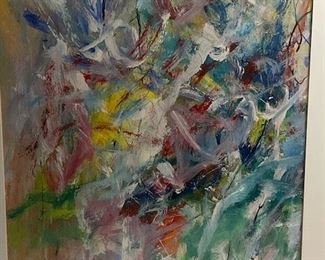 Fred Faviano - 2 Original Pieces - Acrylic on Canvas