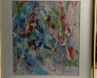 Fred Faviano - 2 Original Pieces - Acrylic on Canvas