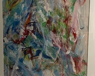 Fred Faviano - 2 Original Pieces - Acrylic on Canvas