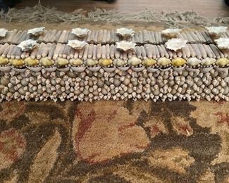 Large Shell Encrusted Mirror