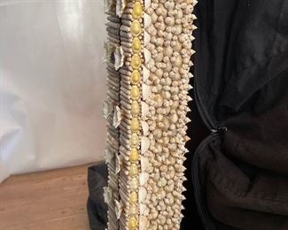 Large Shell Encrusted Mirror