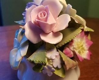 Coalport vintage bone china flowers