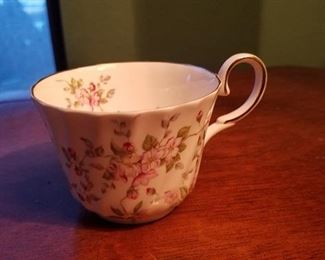 Vintage Allyn Nelson bone china cup and saucer