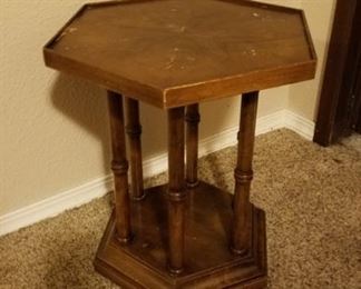 Brandt brand side table solid wood