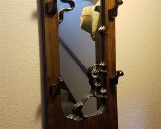 Mirror, Hat Rack, plant stand