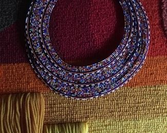 Beaded African Beaded Necklace