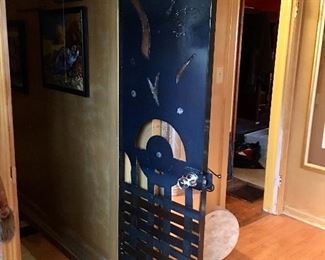 Artist Custom Made Metal Door by
