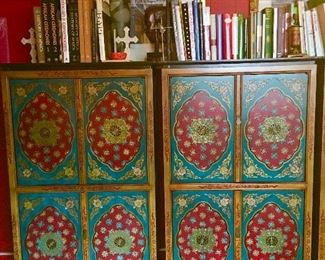 Cabinets, Books, Art