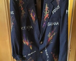 Custom African Jacket by Barbara Harris