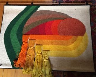 Wall Hanging MCM 1960's Signed