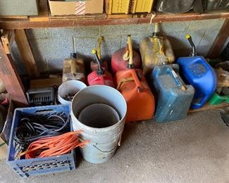 Gas Cans/Extension Cords