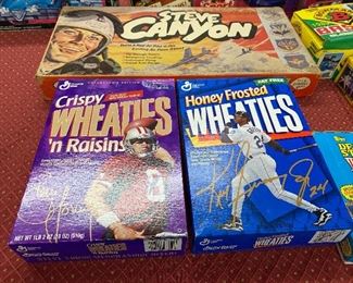 Steve Young and Ken Griffey Wheaties Boxes