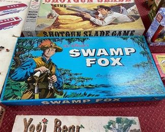Parker Brothers Walt Disney Swamp Fox Board Game