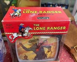 The Lone Ranger Alarm Clock in Box