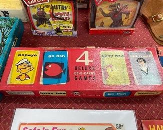 Ed-U-Cards Games in Box (Popeye)