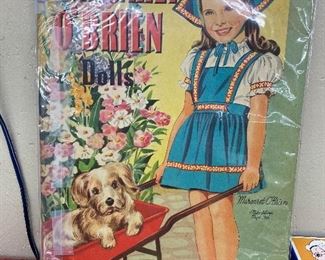 1944 Whitman Margaret O'Brien Paper Doll Book