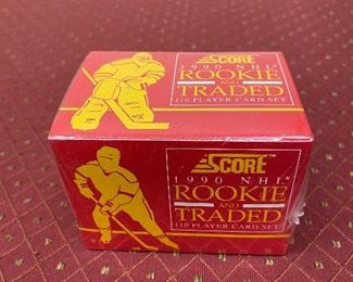 1990 Score Hockey Rookie and Traded Set