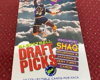 1992 Classic Draft Picks Basketball Wax Box