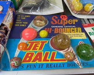 Vintage Super Jet Ball Hi Bouncer Set in Package