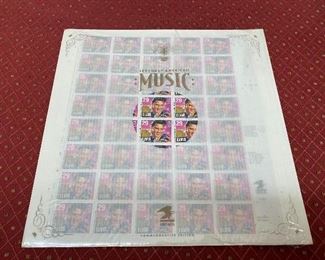 Elvis Stamps and Saver Sleeve No. 9916