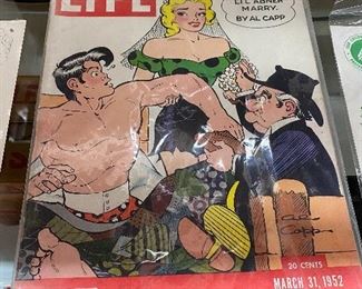 1952 Life Magazine with Lil Abner Cover