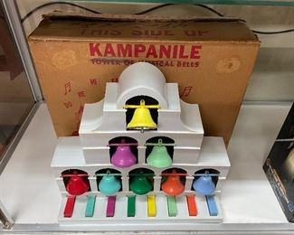 Prestige Toy Kampanile Tower of Musical Bells in Original Box