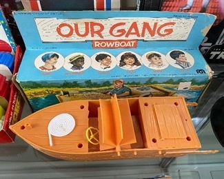 Mego Our Gang Rowboat in Box